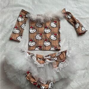 Hello Kitty Custom Tutu Set